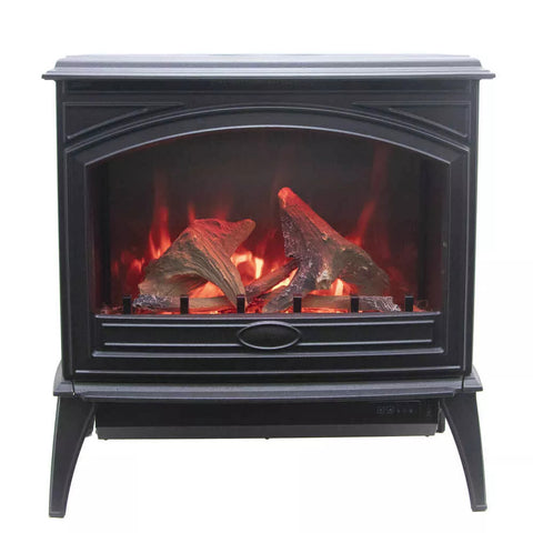 Image of Amantii 70" Cast Iron Freestand Electric Fireplace | E70-NA