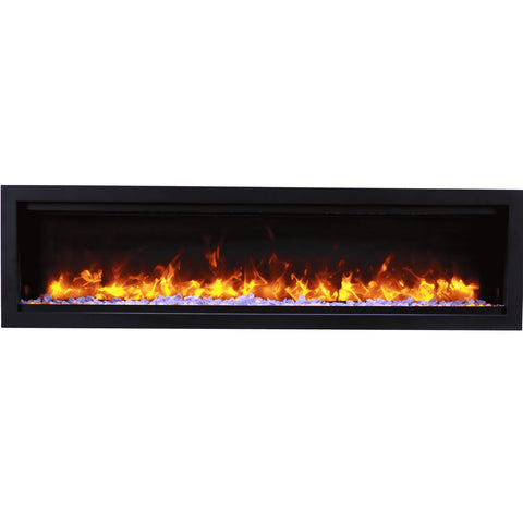 Amantii 88" Symmetry Lumina Electric Fireplace | SYM-88-LUMINA