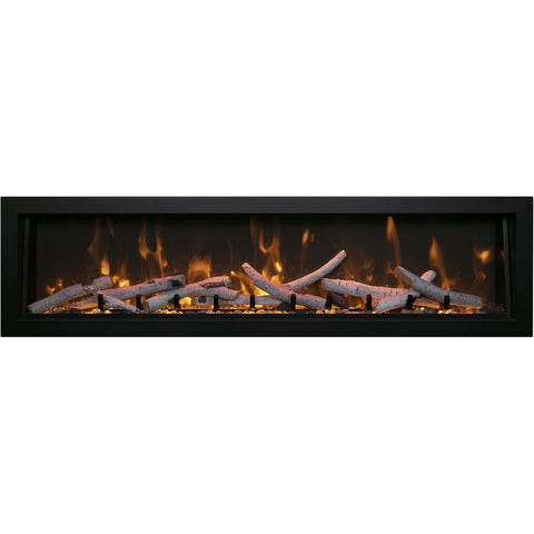 Image of Amantii Panorama BI Series 40" Deep Smart Electric Fireplace | BI-40-DEEP-OD