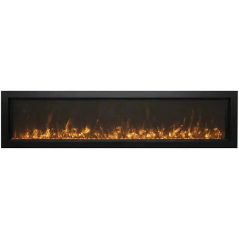 Image of Amantii Symmetry Xtra Slim Smart 50" Electric Fireplace | SYM-50-XTRASLIM