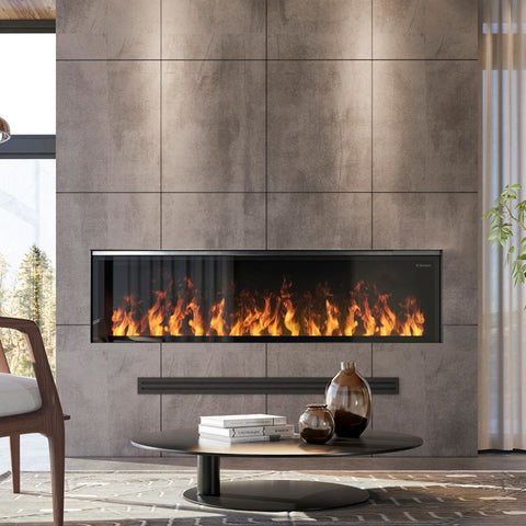 Image of Dimplex Opti-Myst® 66" Linear Wall-Mounted/Built-In Electric Fireplace | OLF66-AM