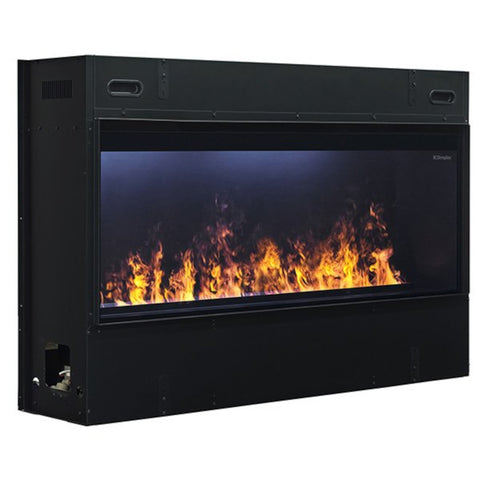 Image of Dimplex Optimyst® 46" Linear Electric Fireplace With Acrylic Ice and Driftwood Media | OLF46-AM