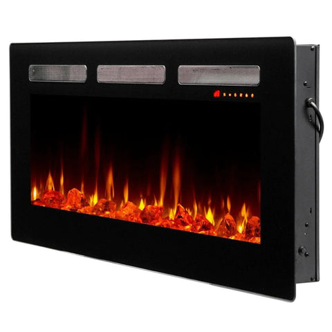 Image of Dimplex Sierra 48" Linear Wall-mounted/Built-in Electric Fireplace | SIL48