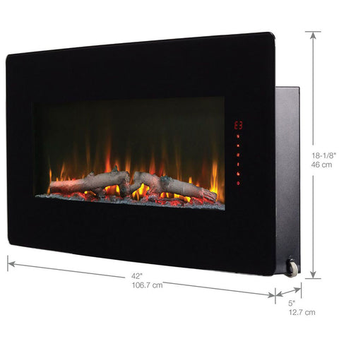 Dimplex Winslow 42" Linear Wall-mounted/Tabletop Built-in Fireplace | SWM4220