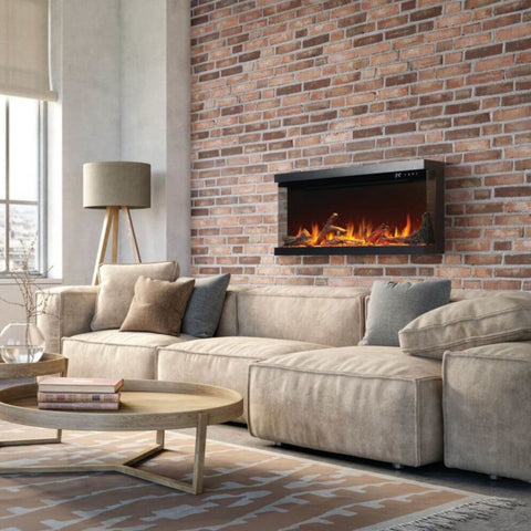 Napoleon Astound FlexMount 50" Built-In Wall Mount Electric Fireplace | NEFL50AB