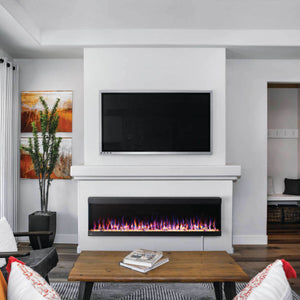 Napoleon TriVista Pictura 60" Wall Hanging Electric Fireplace | NEFL60H-3SV