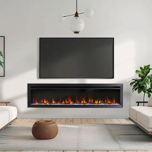 SimpliFire 72" Allusion Slim Electric Fireplace | SF-ALLS72