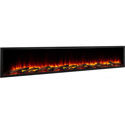 Image of SimpliFire Scion 78" Built-In Linear Electric Fireplace | SF-SC78-BK