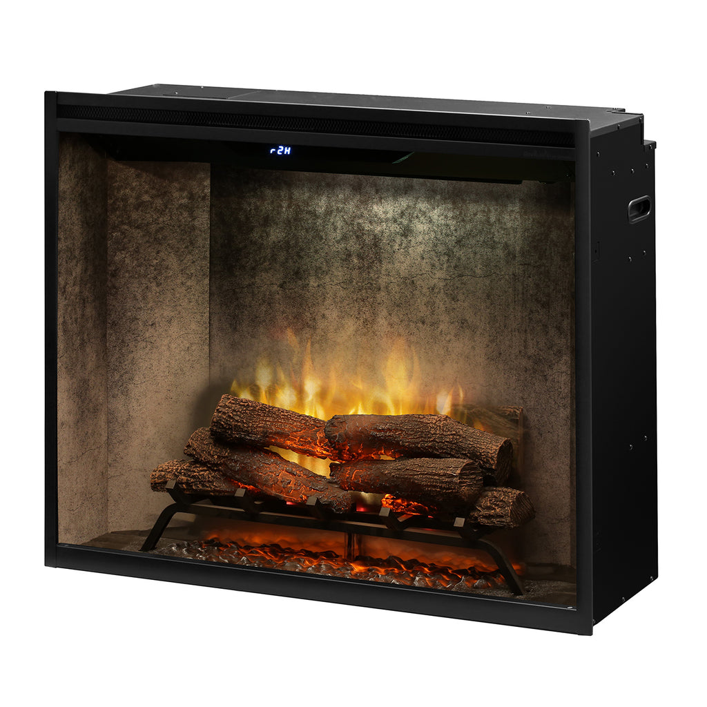 Dimplex Revillusion® 36" Portrait Built-In Electric Fireplace - Weathered Concrete -  RBF36PWC-FG | 500002399