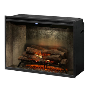 Dimplex Revillusion® 36-Inch Built-In Electric Fireplace - Weathered Concrete - RBF36WC-FG | 500002401