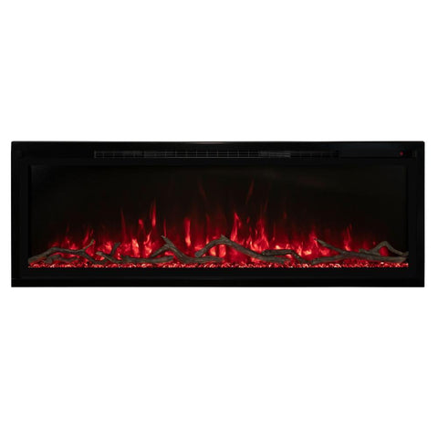Image of Modern Flames Spectrum Slimline 74" Wall Mount/Recessed Electric Fireplace - SPS-74B